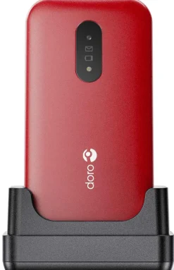 DORO 2820ROUGE< Téléphone Mobile