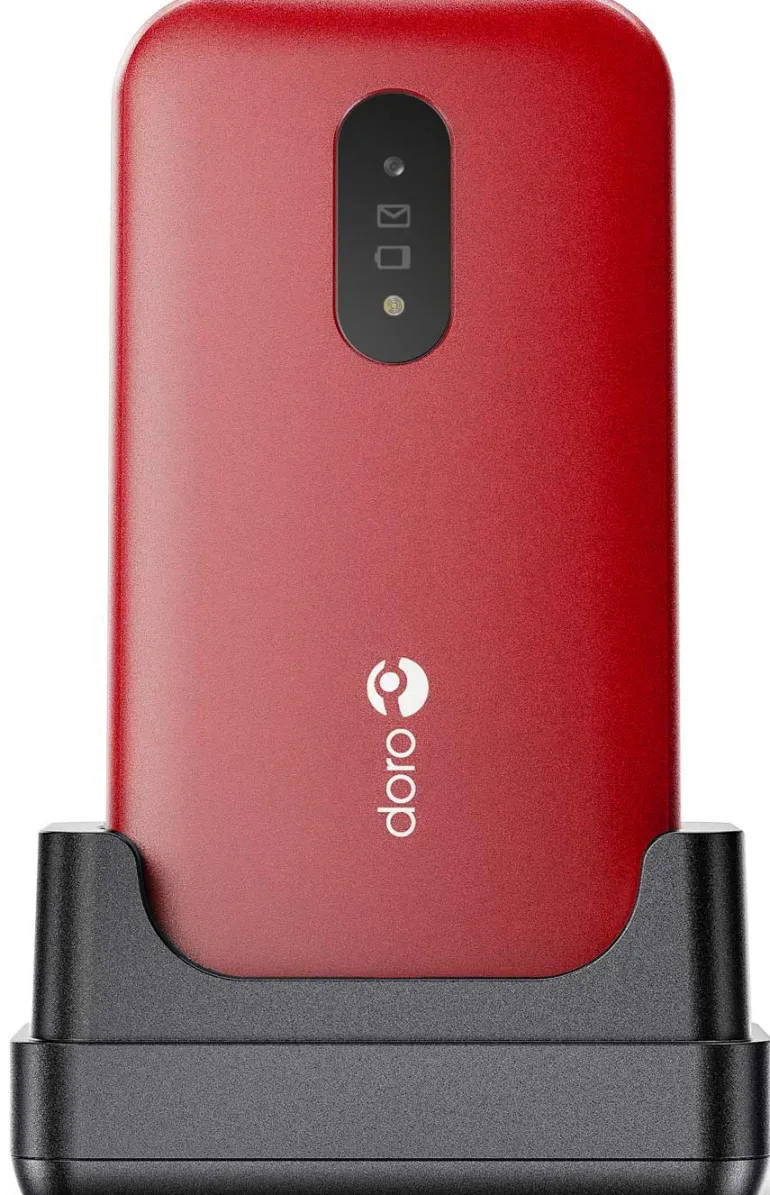DORO 2820ROUGE< Téléphone Mobile