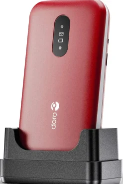 DORO 2820ROUGE< Téléphone Mobile