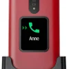 DORO 2880ROUGE< Téléphone Mobile