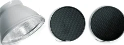 ELINCHROM kit reflecteur 21cm + 2 grilles.< Accessoires