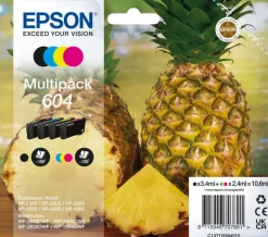 EPSON ananas multipack 4 colours 604 blister.< Consommables