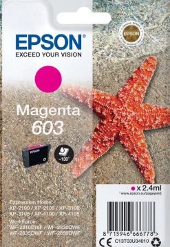 EPSON CART MAGENTA ETOILE DE MER< Consommables