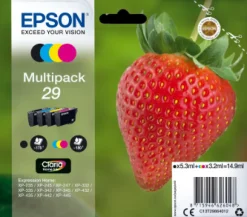 EPSON pack 4 cart - serie FRAISE.< Consommables