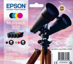 EPSON pack 4 cart jumelle< Consommables