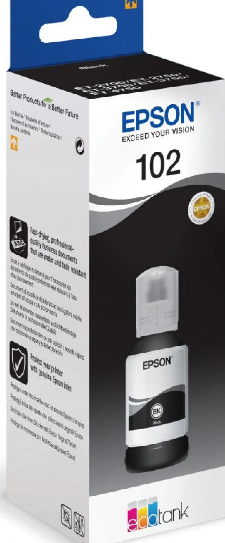 EPSON reservoir 127ml noir 102< Consommables