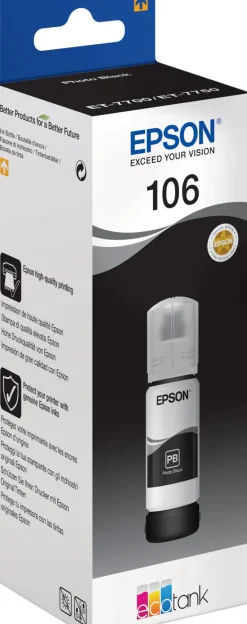 EPSON reservoir 70ml photo noir 106< Consommables
