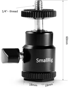 FEELWORLD SMALLRIG 761 1/4 SABOT ADAPTATION< Accessoires