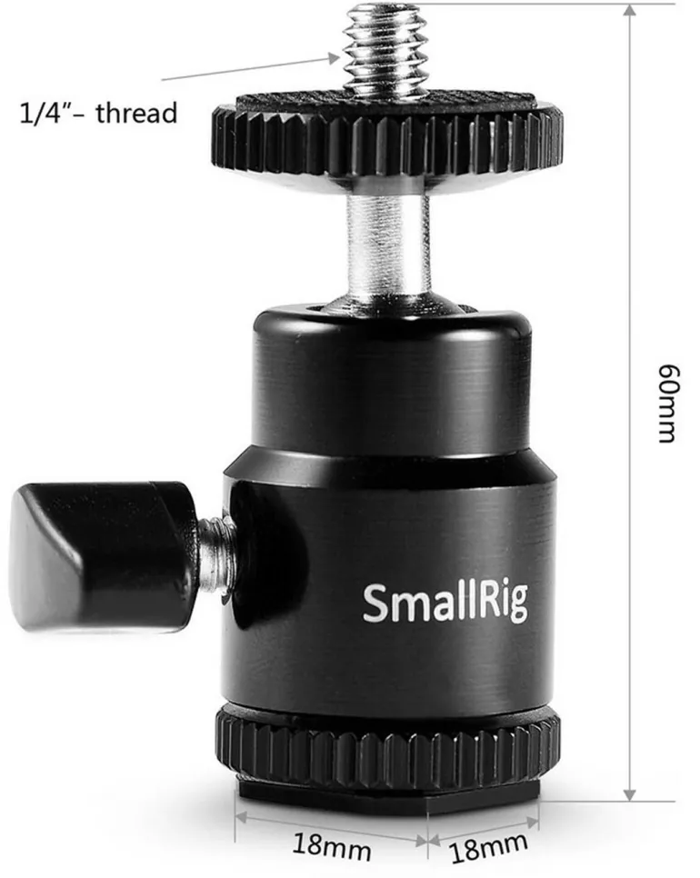 FEELWORLD SMALLRIG 761 1/4 SABOT ADAPTATION< Accessoires