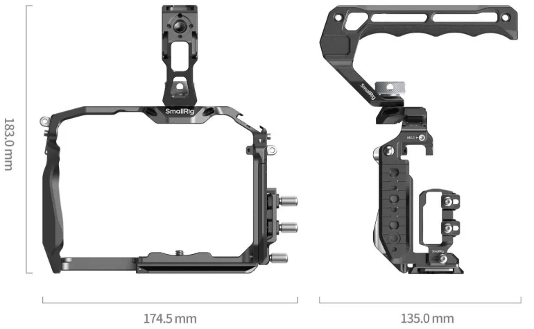 FEELWORLD SMALLRIG 4825 CAGE PANASONIC GH7/GH6< Accessoires