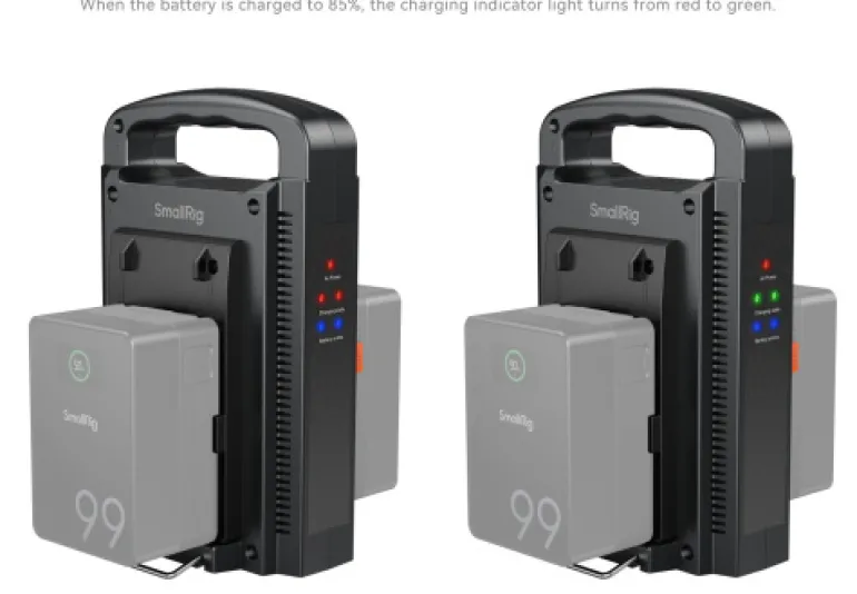 FEELWORLD SMALLRIG 4578 CHARGEUR BATTERIE V-MOUNT< Energie