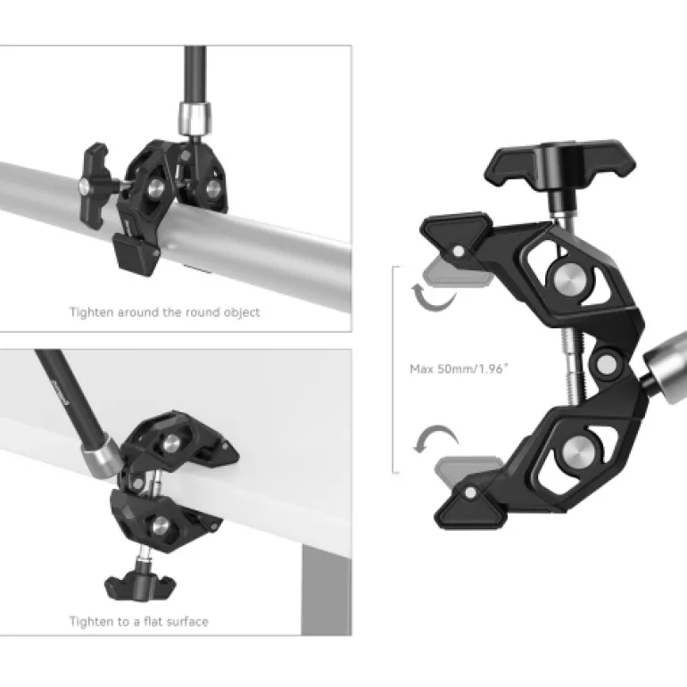 FEELWORLD SMALLRIG 4454 PINCES CRABE + BRAS< Accessoires