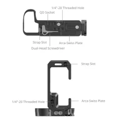 FEELWORLD SMALLRIG 4523 PLAQUE MONTAGE L - Z6 III< Accessoires
