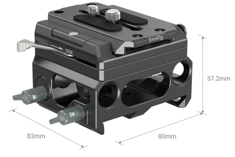 FEELWORLD SMALLRIG 3067 PLATEAU LEGER 15MM< Accessoires Trépieds