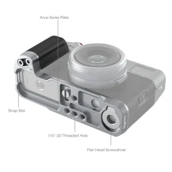 FEELWORLD SMALLRIG 4555 POIGNEE POUR X100VI ARGENT< Energie