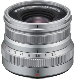 FUJIFILM FUJI16/2.8 R WR ARGENT< Focale Fixe