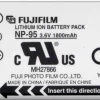 FUJIFILM FUJIBATTERIE NP-95< Energie