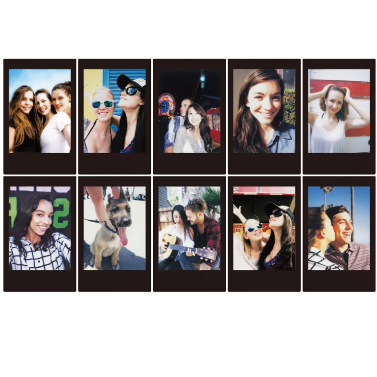 FUJIFILM INSTAX MINI - COLOR FRAME NOIR< Instantané