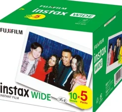 FUJIFILM INSTAX WIDE 50 SHOT BUNDLE 5X10V< Instantané