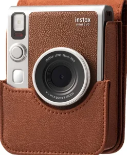 FUJIFILM FUJIHOUSSE INSTAX MINI EVO MARRON< Instantané