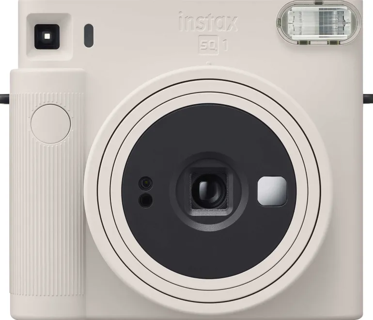 FUJIFILM FUJIINSTAX SQUARE SQ1 CHALK BLANC< Instantané