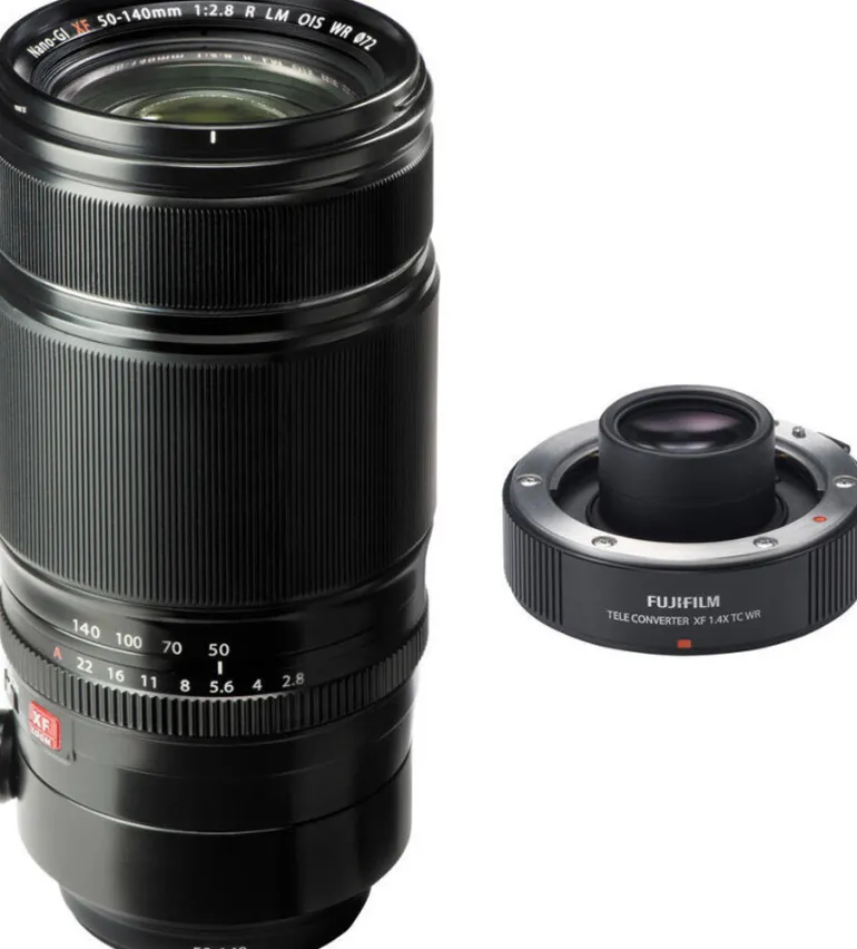 FUJIFILM FUJIxf 50-140/2.8 r lm ois wr + tc xf 1.4x.< Zoom