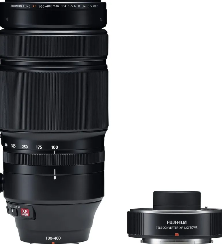 FUJIFILM FUJIxf 100-400/4.5-5.6+conv xf 1.4x tc.< Zoom