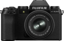 FUJIFILM FUJIX-S20 NOIR + XC 15-45< Hybride