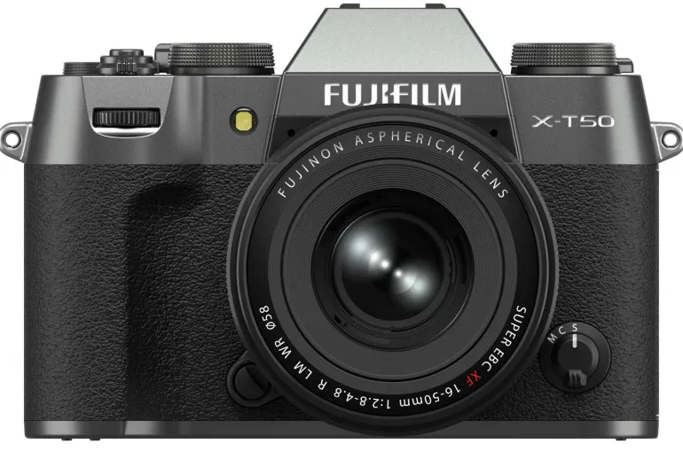 FUJIFILM FUJIX-T50 ANTHRACITE + XF 16-50MM< Hybride