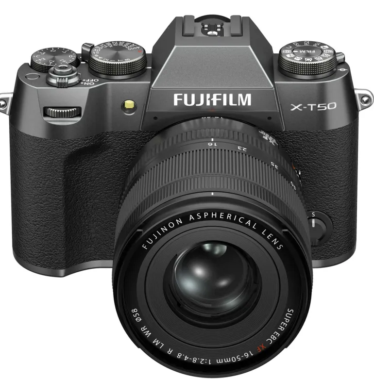 FUJIFILM FUJIX-T50 ANTHRACITE + XF 16-50MM< Hybride