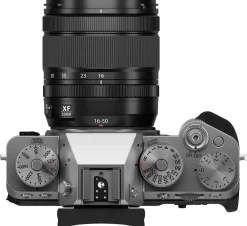 FUJIFILM FUJIX-T5 ARGENT + XF 16-50MM< Hybride