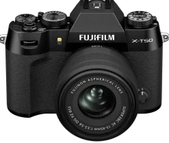 FUJIFILM FUJIX-T50 NOIR + XC 15-45MM< Hybride