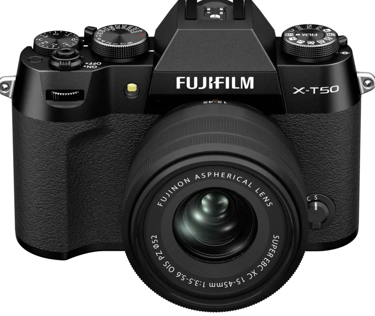 FUJIFILM FUJIX-T50 NOIR + XC 15-45MM< Hybride