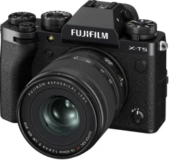 FUJIFILM FUJIX-T5 NOIR + XF 16-50MM< Hybride