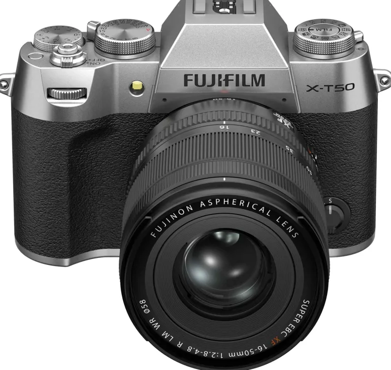 FUJIFILM FUJIX-T50 SILVER + XF 16-50MM< Hybride