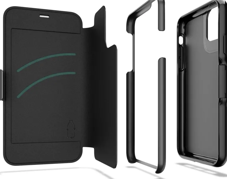 GEAR 4 etui oxford noir p/iph 11 pro max< Téléphone Mobile