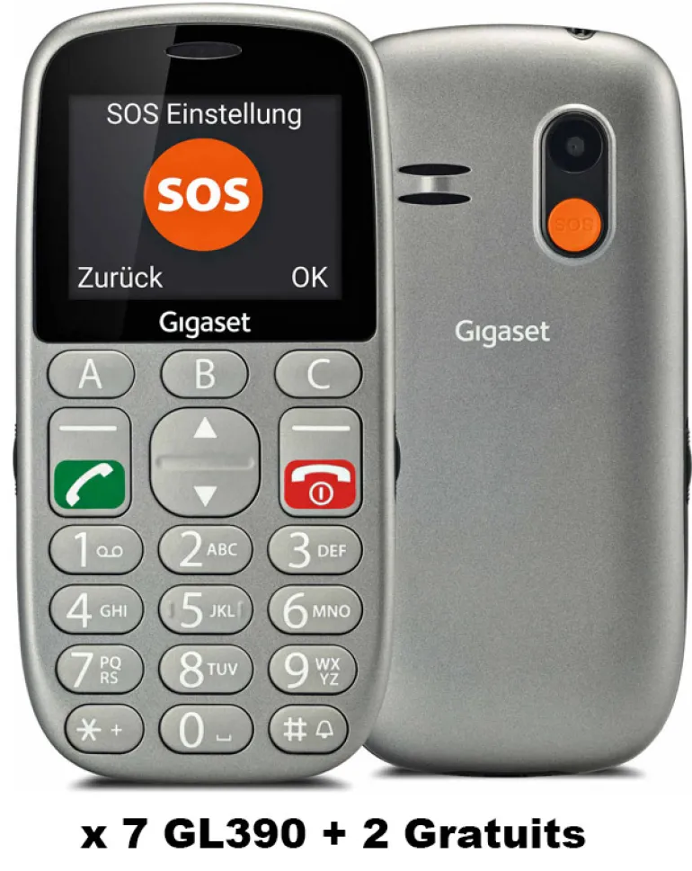 GIGASET ENSGL390V2< Téléphone Mobile