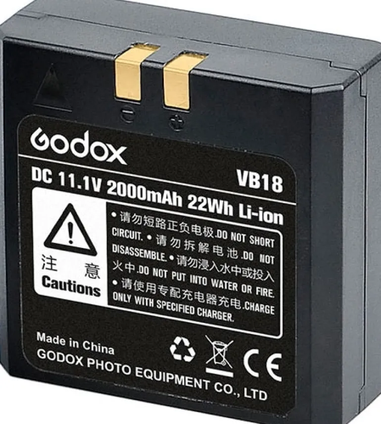 GODOX BATTERIE VB-18< Energie