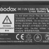 GODOX BATTERIE VB26 POUR V1 V860III MF-R76< Energie