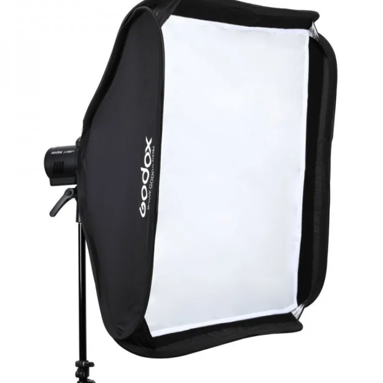 GODOX DIFFUSEUR SOFTBOX 80X80+S2 BRACKET+SAC< Accessoires