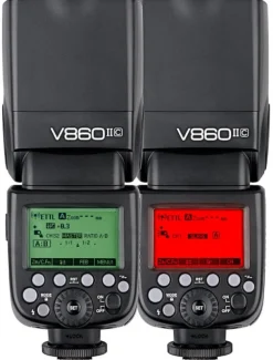 GODOX FLASH E-TTL V860II-C POUR CANON< Flash Et Accessoires