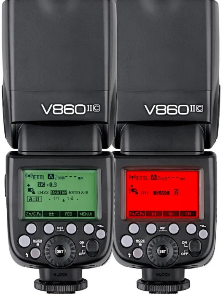 GODOX FLASH E-TTL V860II-C POUR CANON< Flash Et Accessoires