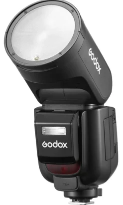 GODOX FLASH TETE RONDE V1PRO N POUR NIKON< Flash Et Accessoires