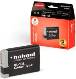HAHNEL BATTERIE COMPATIBLE CANON NB-13L< Energie