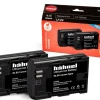 HAHNEL BATTERIE COMPATIBLE CANON LP-E6 TWIN< Energie