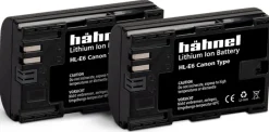 HAHNEL BATTERIE COMPATIBLE CANON LP-E6 TWIN< Energie