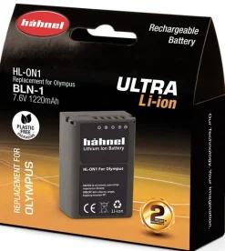 HAHNEL BATTERIE COMPATIBLE OLYMPUS BLN-1 ULTRA< Energie