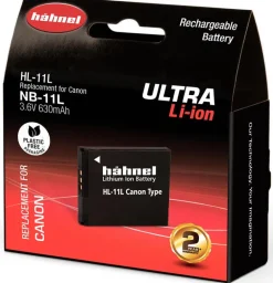 HAHNEL BATTERIE COMPATIBLE CANON NB-11L ULTRA< Energie