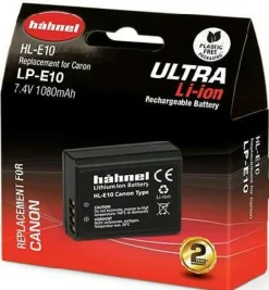 HAHNEL BATTERIE COMPATIBLE CANON LP-E10 ULTRA< Energie