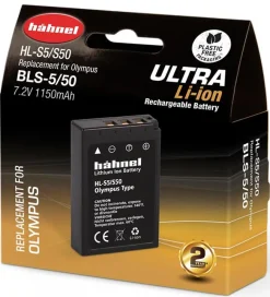 HAHNEL BATTERIE COMPATIBLE OLYMPUS BLS-5 ULTRA< Energie